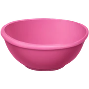 Pink bowl of nails  sticker