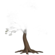 leafless tree sticker