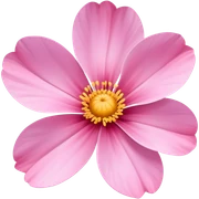 Flower pink sticker