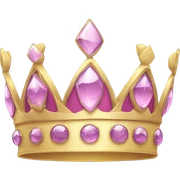 princess crown sticker