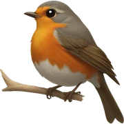 Robin sticker
