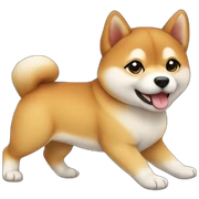 Shiba baby sticker