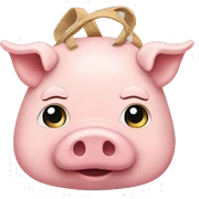 A pig bag sticker