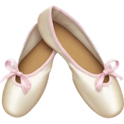 Ballet shoes sticker