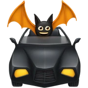 Bat mobile sticker