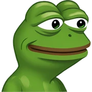 Pepe frog sticker