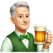 Tipsy Leprechaun sticker