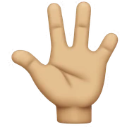 point finger sticker