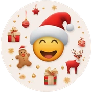 christmas sticker