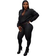 stylish dark-skinned woman portrait sticker