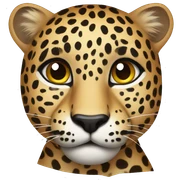 leopard sticker