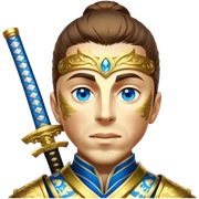Golden Samurai sticker