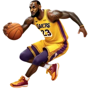LeBron James sticker