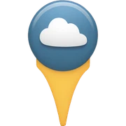 Location Pin sticker