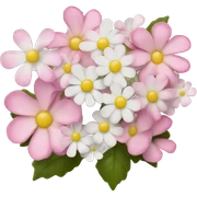 Coquette flowers sticker