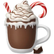 christmas hot chocolate  sticker