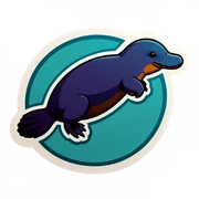 Platypus  sticker