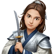 Moonlit Samurai sticker