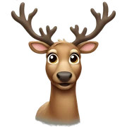 reindeer  sticker