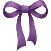Bow sticker