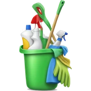 Cleaning supplies  sticker