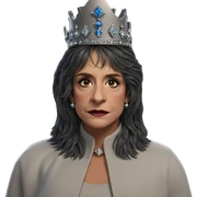 realistic crown jewelry portrait sticker