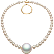 Pearl necklace sticker