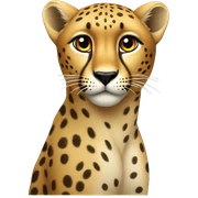 Cheetah  sticker