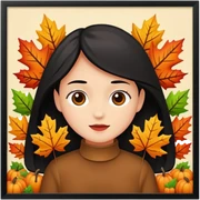 autumn  sticker