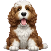 bernedoodle farting sticker
