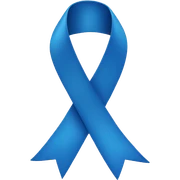 Blue ribbon  sticker