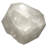 White quartz sticker