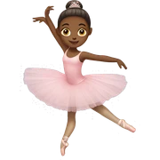 ballerina sticker