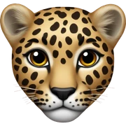 leopard heart sticker