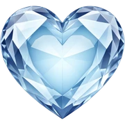 Corazón de cristal  sticker