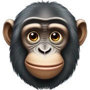 chimpanzee sticker
