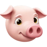 Pig  sticker