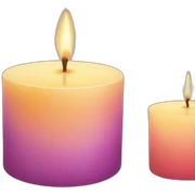 scented candles sticker
