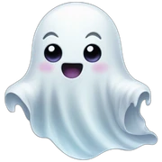 cute ghost sticker