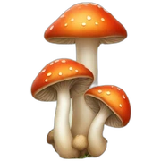 mushrooms sticker