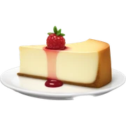 Cheesecake on a Plate sticker