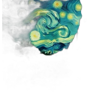 Van Gogh sticker
