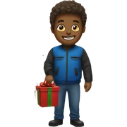 chrismas town  sticker