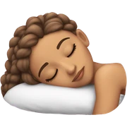 Ariana Grande sleeping sticker