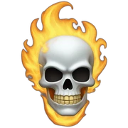 Ghost rider sticker