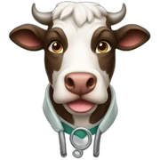 Old Veterinary bull sticker