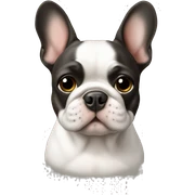 Frenchie sticker