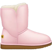 light pink uggs sticker