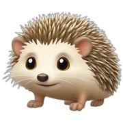 Hedgehog sticker