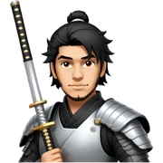 Modern Samurai sticker